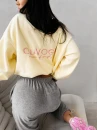 Bluza damska OLAVOGA ELENA 2026 żółta- maWer Fashion