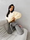 Bluza damska OLAVOGA ELENA 2026 żółta- maWer Fashion