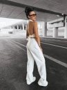 Komplet damski OLAVOGA NICE 2025 ecru - maWer Fashion