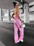 Komplet damski OLAVOGA NICE 2025 róż - maWer Fashion