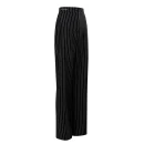 Komplet damski OLAVOGA NICE 2025 czarny w paski - maWer Fashion