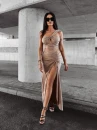 Komplet damski OLAVOGA PARADISE 2025 beż - maWer Fashion