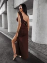 Komplet damski OLAVOGA PARADISE 2025 brąz - maWer Fashion