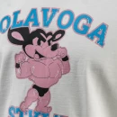 T-shirt męski OLAVOGA COMPRE 2025 ecru - maWer Fashion