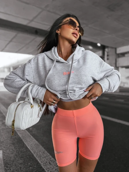 Bluza damska OLAVOGA NORTH 2025 szara - maWer Fashion