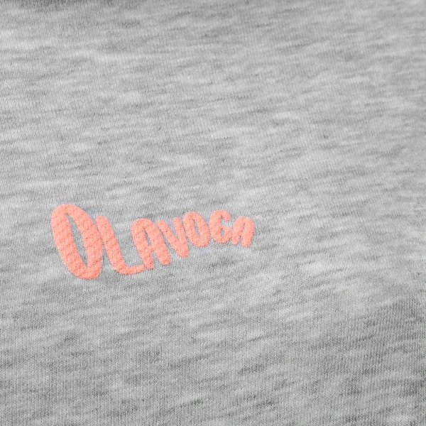 Bluza damska OLAVOGA NORTH 2025 szara - maWer Fashion