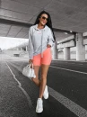 Bluza damska OLAVOGA NORTH 2025 szara - maWer Fashion