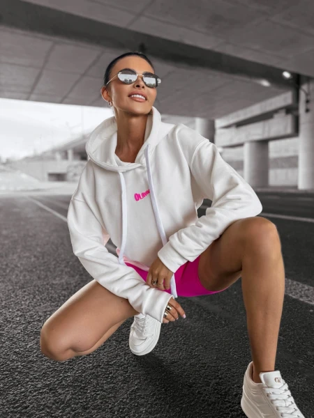 Bluza damska OLAVOGA NORTH 2025 ecru - maWer Fashion