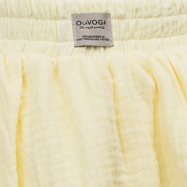 Komplet damski OLAVOGA DANTE 2025 żółty - maWer Fashion