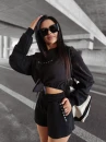 Komplet damski OLAVOGA LAZO 2025 czarny - maWer Fashion