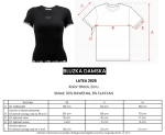 Bluzka damska OLAVOGA LATEA 2026 czarna - maWer Fashion