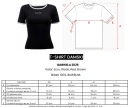 T-shirt damski OLAVOGA GABRIELA 2026 brązowy - maWer Fashion
