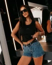Top damski OLAVOGA ELZARA 2026 czarny - maWer Fashion