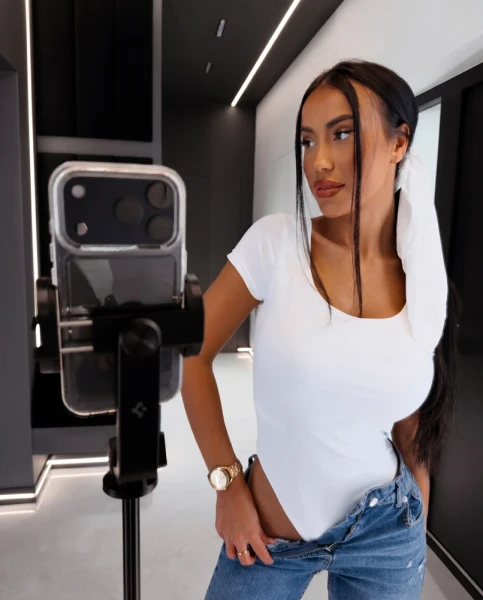 Body damskie OLAVOGA ZYRELLA 2026 ecru - maWer Fashion