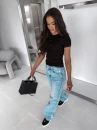 Bluzka damska OLAVOGA LATEA 2026 czarna - maWer Fashion