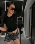 Bluzka damska OLAVOGA LATEA 2026 czarna - maWer Fashion
