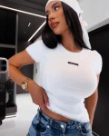 Bluzka damska OLAVOGA LATEA 2026 ecru - maWer Fashion
