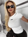 Bluzka damska OLAVOGA LATEA 2026 ecru - maWer Fashion