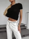 Top damski OLAVOGA KEMO 2026 czarny - maWer Fashion