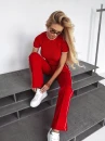 Top damski OLAVOGA KEMO 2026 czerwony - maWer Fashion