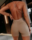 Kombinezon damski OLAVOGA SARELI 2026 latte - maWer Fashion