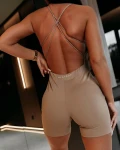 Kombinezon damski OLAVOGA SARELI 2026 latte - maWer Fashion