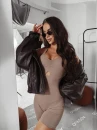 Kombinezon damski OLAVOGA SARELI 2026 latte - maWer Fashion
