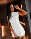 Sukienka OLAVOGA VESIRA 2026 ecru - maWer Fashionp