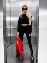 Komplet damski OLAVOGA CAPTAIN MORGAN 2026 czarny - maWer Fashion