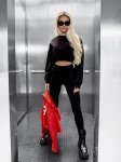 Komplet damski OLAVOGA CAPTAIN MORGAN 2026 czarny - maWer Fashion