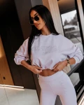 Komplet damski OLAVOGA CAPTAIN MORGAN 2026 fioletowy - maWer Fashion