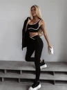 Komplet damski OLAVOGA VELUNE 2026 czarny - maWer Fashion