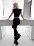 Komplet damski OLAVOGA VYNLEA 2026 czarny - maWer Fashion