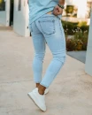 Spodnie męskie jeansy OLAVOGA AMERON 2026 jasny niebieski - maWer Fashion