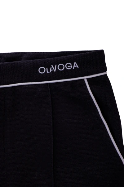 Spodnie damskie OLAVOGA WHIOS 2026 czarne - maWer Fashion