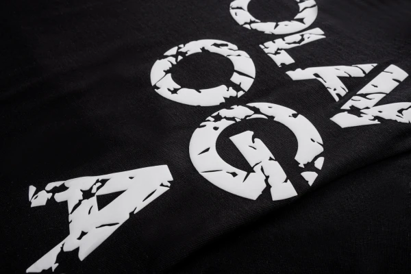 T-shirt męski OLAVOGA MALOR 2026 czarny - maWer Fashion