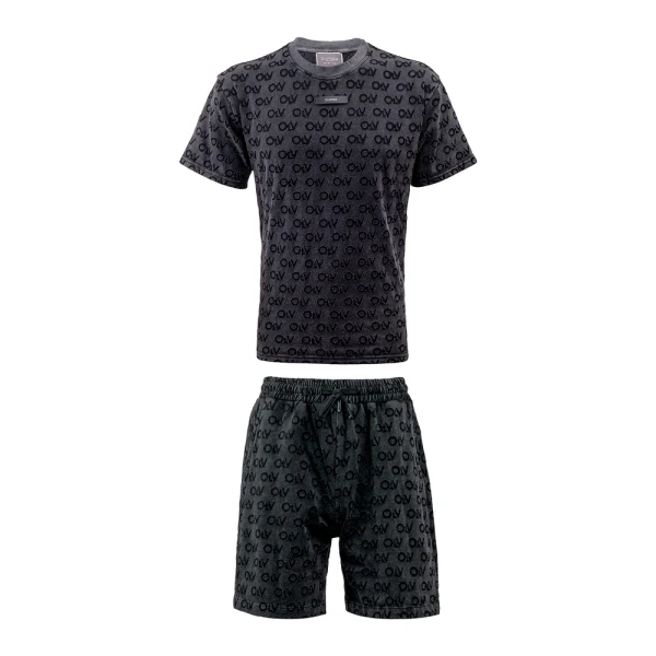 Komplet męski OLAVOGA FASTMAN 2026 grafitowy - maWer Fashion