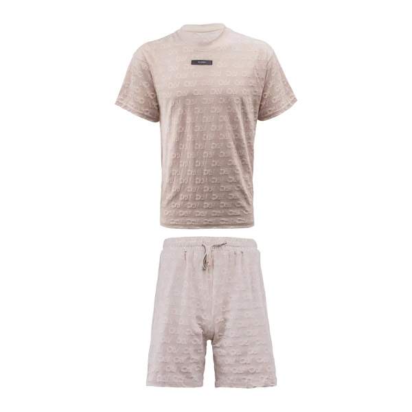 Komplet męski OLAVOGA FASTMAN 2026 beż - maWer Fashion