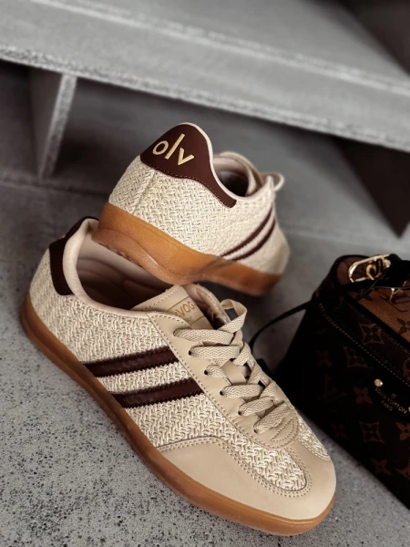 Buty damskie OLAVOGA PALERMO 2026 beż - maWer Fashion