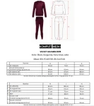 Welurowy komplet męski OLAVOGA VELVET ASH MEN 2025 - bordo - maWer  Fashion