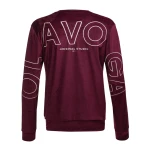 Welurowy komplet męski OLAVOGA VELVET ASH MEN 2025 - bordo - maWer  Fashion