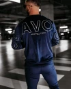 Bluza damska OLAVOGA VINTA 2025 brąz - maWer Fashion