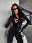 Kombinezon damski OLAVOGA VEGA czarny – maWer Fashion
