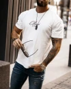 T-shirt męski OLAVOGA HUNTER 2023 ecru – maWer Fashion