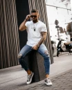 T-shirt męski OLAVOGA HUNTER 2023 ecru – maWer Fashion