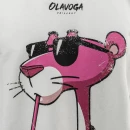 T-shirt męski OLAVOGA HILL 2025 ecru – maWer Fashion