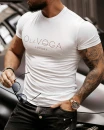 T-shirt męski OLAVOGA HUGO biały – maWer Fashion