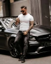 T-shirt męski OLAVOGA HUGO biały – maWer Fashion