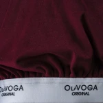 Komplet damski OLAVOGA SIBE 2025 bordowy - maWer Fashion