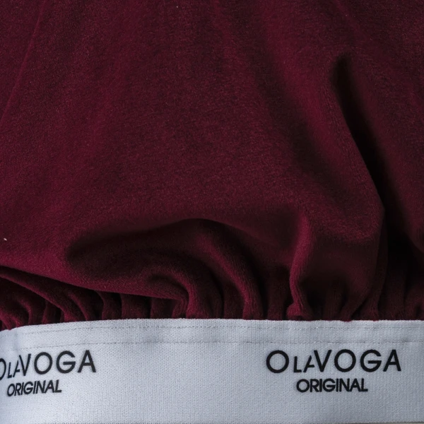 Komplet damski OLAVOGA SIBE 2025 bordowy - maWer Fashion